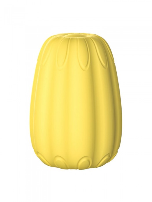 Желтый мастурбатор-яйцо Bisedze - LoveStore - в Невинномысске купить с доставкой