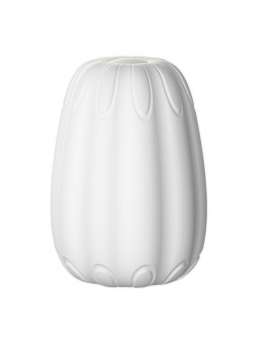 Белый мастурбатор-яйцо Bisedze - LoveStore - в Невинномысске купить с доставкой