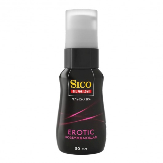 Возбуждающая гель-смазка Sico Erotic - 50 мл. - Sico - купить с доставкой в Невинномысске