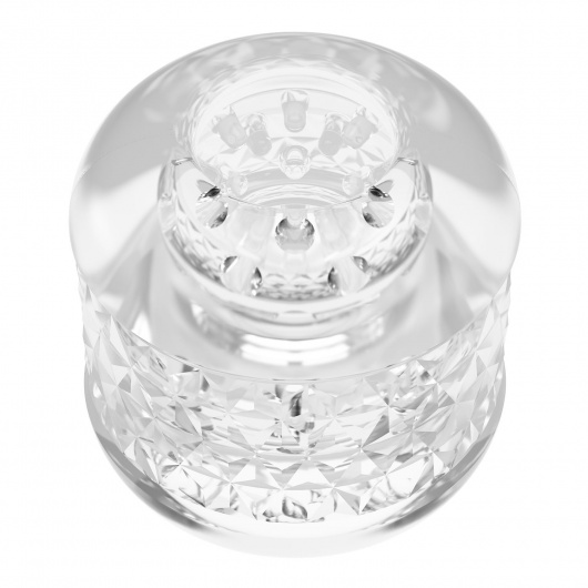 Прозрачный сквозной мастурбатор Crystle - Baile - в Невинномысске купить с доставкой