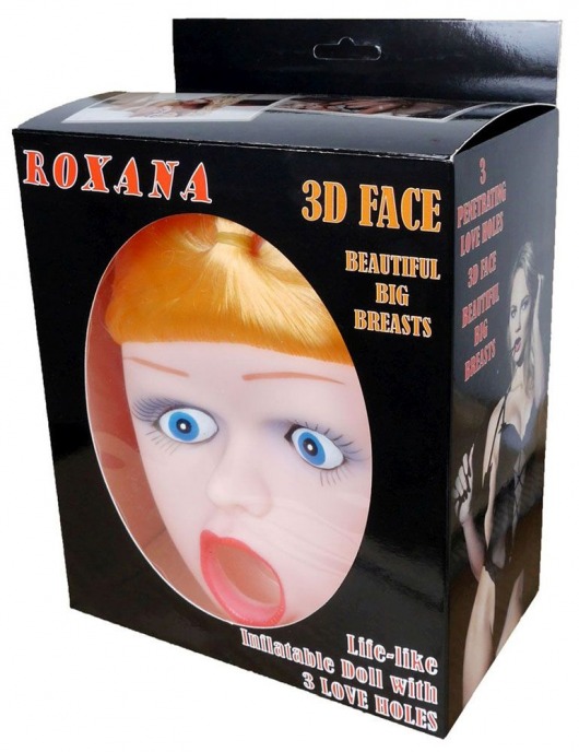 Надувная секс-кукла Roxana 3D - Boys of Toys - в Невинномысске купить с доставкой