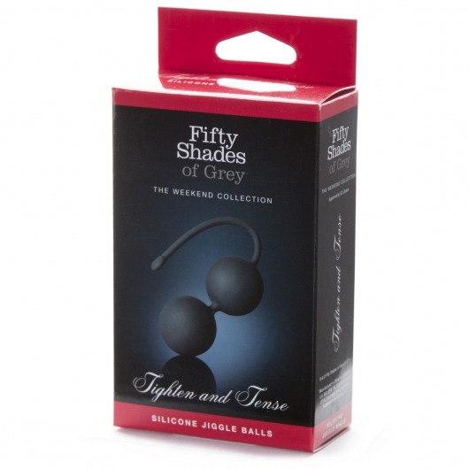 Вагинальные шарики Tighten and Tense Silicone Jiggle Balls - Fifty Shades of Grey