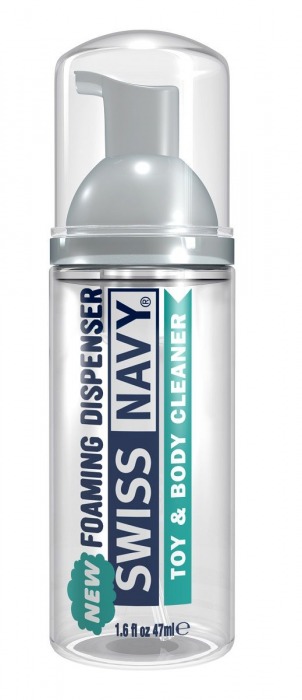 Очищающая пенка для игрушек и тела Toy   Body Cleaner Foamer - 47 мл. - Swiss navy - купить с доставкой в Невинномысске