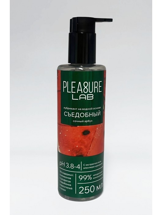 Лубрикант на водной основе Pleasure Lab с ароматом арбуза - 250 мл. - Pleasure Lab - купить с доставкой в Невинномысске