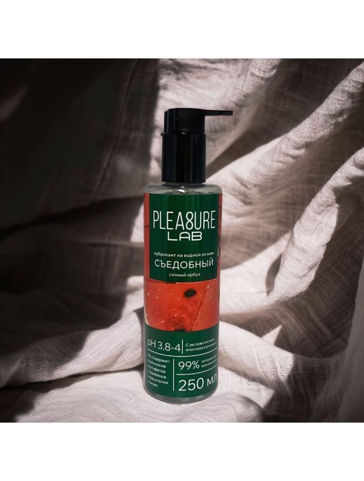 Лубрикант на водной основе Pleasure Lab с ароматом арбуза - 250 мл. - Pleasure Lab - купить с доставкой в Невинномысске
