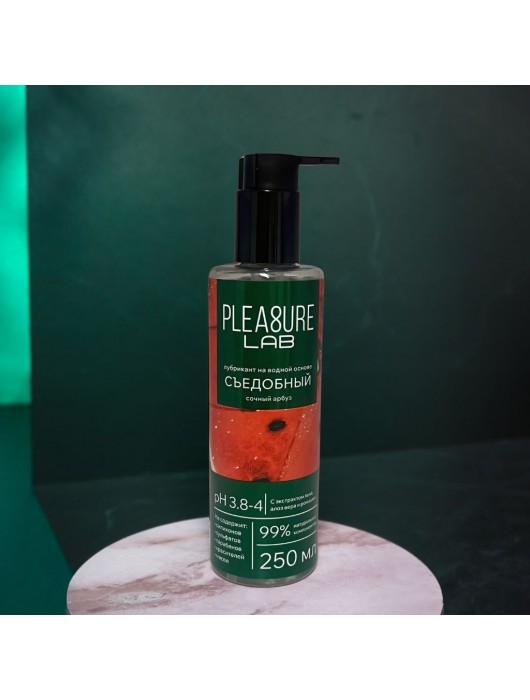 Лубрикант на водной основе Pleasure Lab с ароматом арбуза - 250 мл. - Pleasure Lab - купить с доставкой в Невинномысске