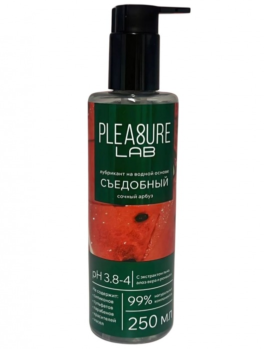 Лубрикант на водной основе Pleasure Lab с ароматом арбуза - 250 мл. - Pleasure Lab - купить с доставкой в Невинномысске