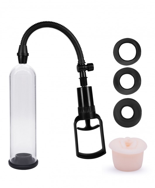 Вакуумная помпа со сменными насадками Rider - Lola Games - в Невинномысске купить с доставкой