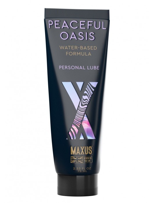 Интимный гель на водной основе MAXUS Peaceful Oasis - 75 мл. - Maxus - купить с доставкой в Невинномысске