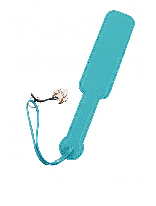 Голубой кожаный пэддл - 37 см. - Pecado - купить с доставкой в Невинномысске