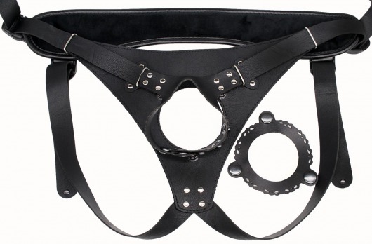 Пояс Hard Brutal для больших насадок - LOVETOY (А-Полимер) - купить с доставкой в Невинномысске