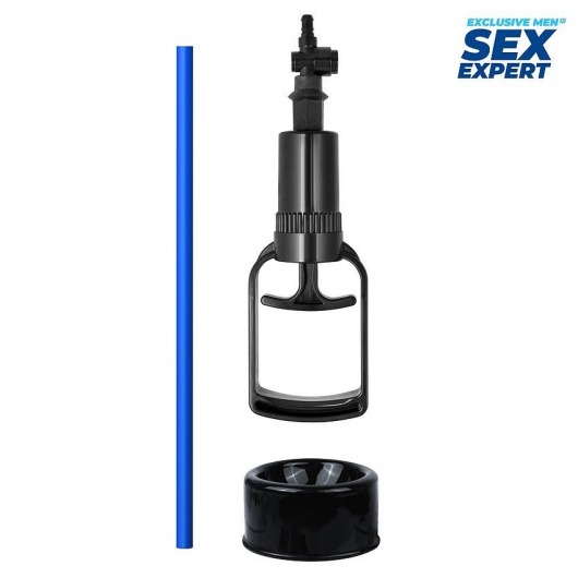 Комплект запасных частей для помпы: ручка, шланг и уплотнительная насадка - Sex Expert - купить с доставкой в Невинномысске