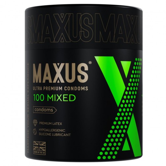 Презервативы MAXUS Mixed - 100 шт. - Maxus - купить с доставкой в Невинномысске