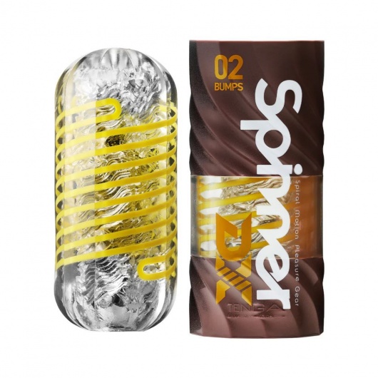 Мастурбатор Tenga Spinner DX 02 Bumps - Tenga - в Невинномысске купить с доставкой