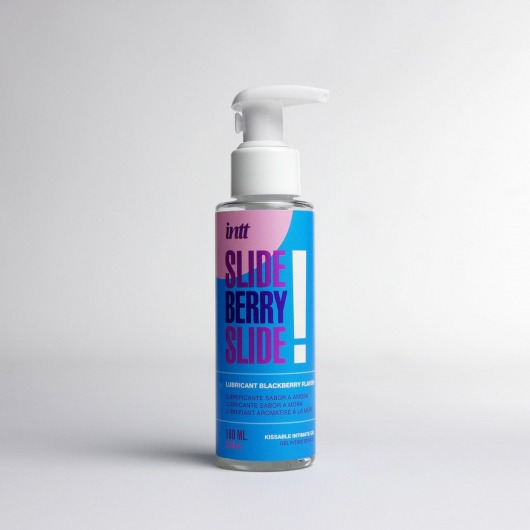 Увлажняющий гель с ароматом ежевики Slide Berry Slide - 100 мл. - INTT - купить с доставкой в Невинномысске