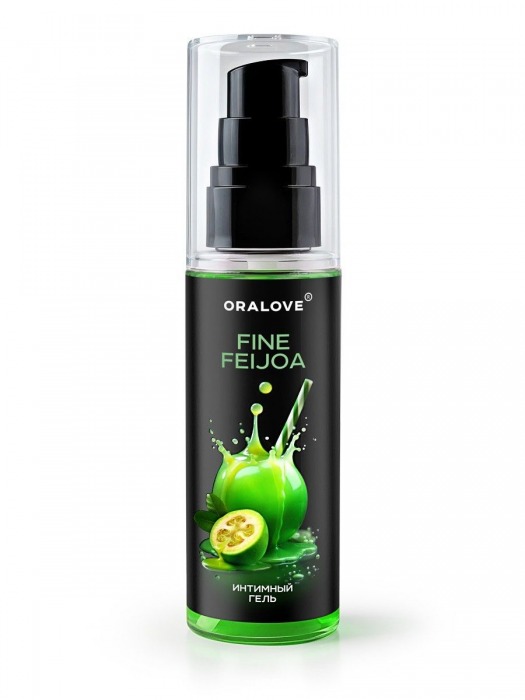 Съедобная смазка на водной основе с ароматом фейхоа - 60 гр. - Биоритм - купить с доставкой в Невинномысске