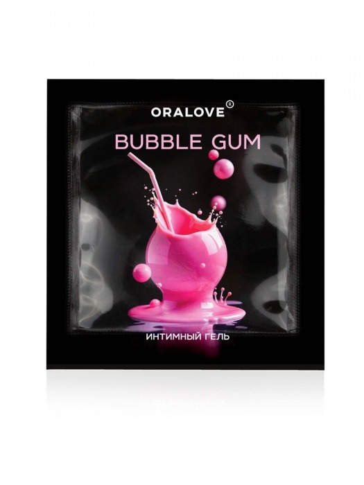 Саше съедобной оральной смазки OraLove с ароматом бабл-гам - 3 гр. - Биоритм - купить с доставкой в Невинномысске