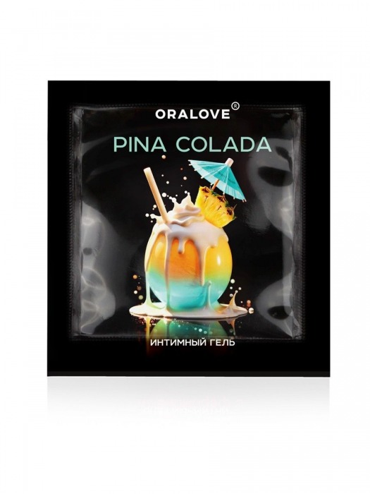 Саше съедобной оральной смазки OraLove с ароматом пина колада - 3 гр. - Биоритм - купить с доставкой в Невинномысске