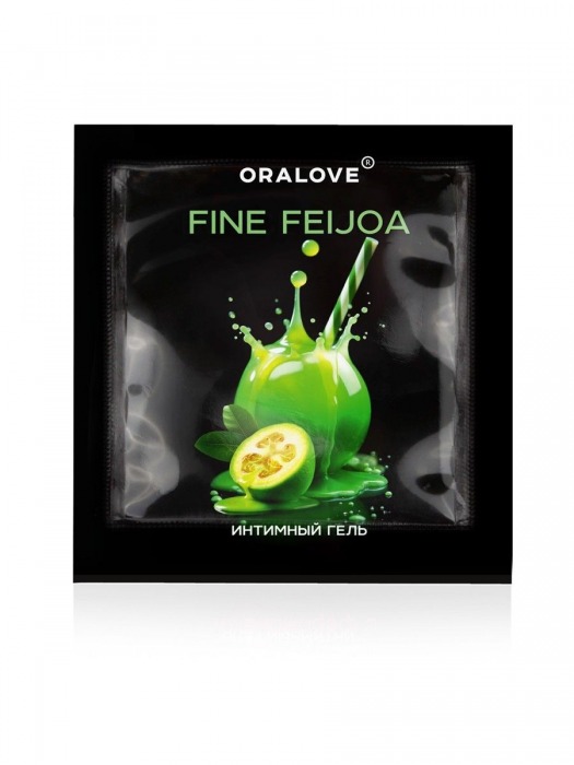 Саше съедобной оральной смазки OraLove с ароматом фейхоа - 3 гр. - Биоритм - купить с доставкой в Невинномысске