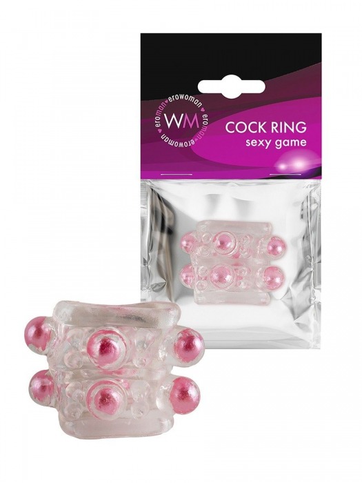 Прозрачная насадка на пенис с цветными шариками - Erowoman-Eroman - в Невинномысске купить с доставкой