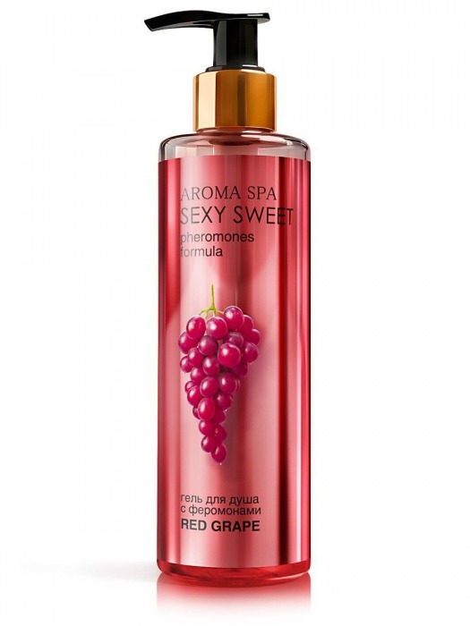 Гель для душа с феромонами и ароматом винограда Red Grape - 200 мл. -  - Магазин феромонов в Невинномысске