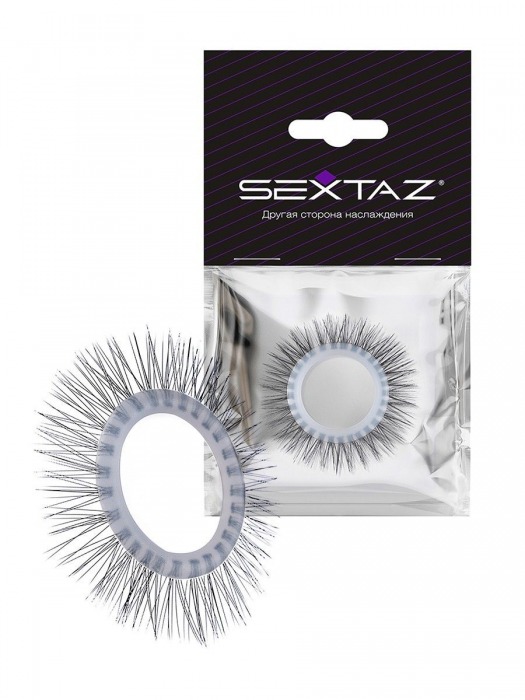 Круглое эрекционное кольцо с «ресничками» - Sextaz - в Невинномысске купить с доставкой
