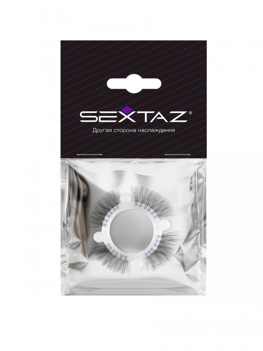 Эластичное кольцо с «ресничками» и 4 шариками - Sextaz - в Невинномысске купить с доставкой