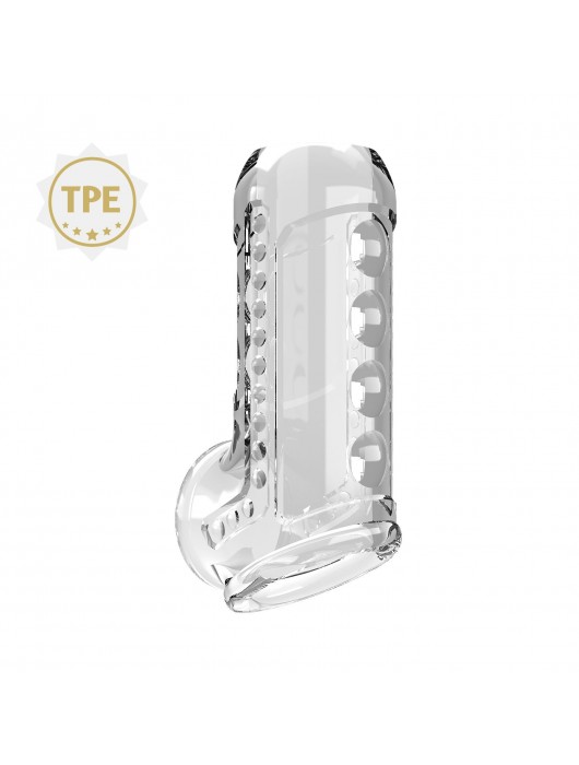 Прозрачная насадка на пенис Farrel - Baile - в Невинномысске купить с доставкой