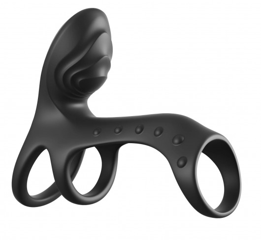 Черная насадка на пенис Ultimate Couples Cage Pro - Pipedream - в Невинномысске купить с доставкой