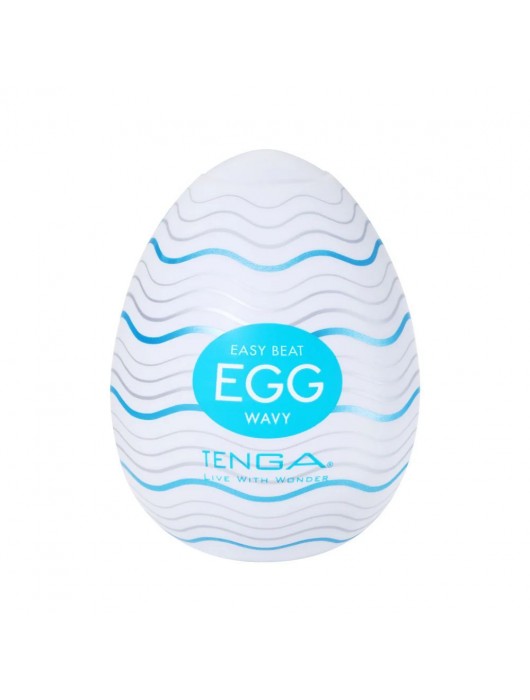Мастурбатор-яйцо Tenga Egg Wavy - Tenga - в Невинномысске купить с доставкой
