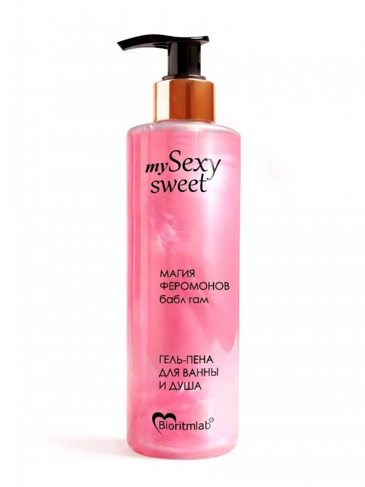 Гель-пена для ванны и душа Sexy Sweet с феромонами и ароматом бабл-гам - 200 мл. -  - Магазин феромонов в Невинномысске