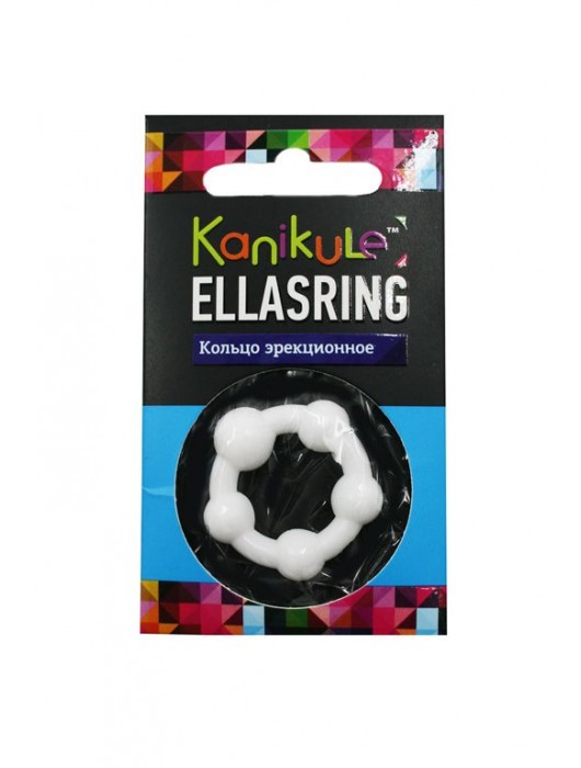Цветное эрекционное кольцо с шариками Ellasring - Sitabella - в Невинномысске купить с доставкой