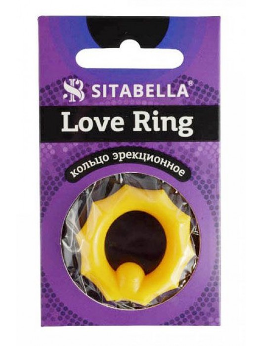 Цветное эрекционное кольцо Love Ring - Sitabella - в Невинномысске купить с доставкой