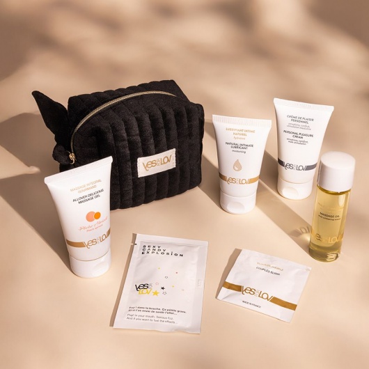 Набор YESforLOV La Trousse Enchantée в черной косметичке - YESforLOV - купить с доставкой в Невинномысске