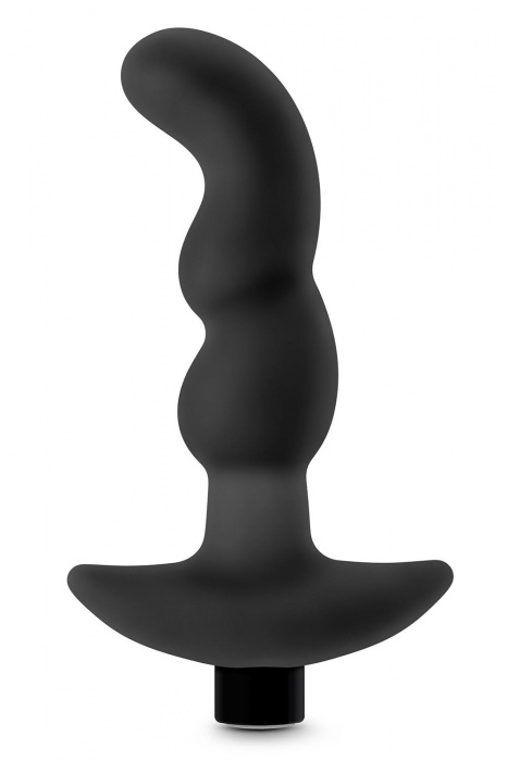 Черный вибромассажер простаты Prostate Massager 03 - 15,2 см. - Blush Novelties - в Невинномысске купить с доставкой