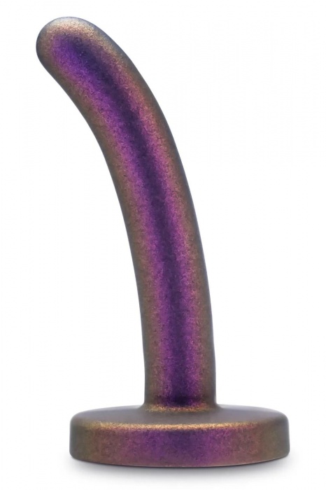 Фиолетовая насадка с гладкой поверхностью Surrender 4.75 Inch Beginner Pegging Dildo - 12 см. - Blush Novelties - купить с доставкой в Невинномысске