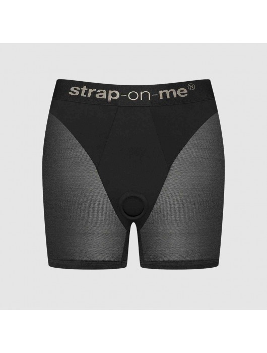 Трусики-шорты для фиксации насадок Strap-on-me Harness Lingerie Halo - size S - Strap-on-me - купить с доставкой в Невинномысске