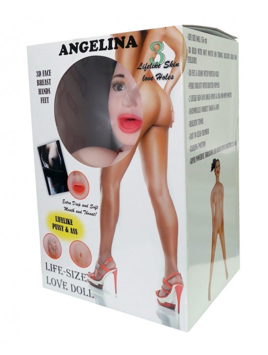 Надувная секс-кукла Angelina 3D - Boys of Toys - в Невинномысске купить с доставкой