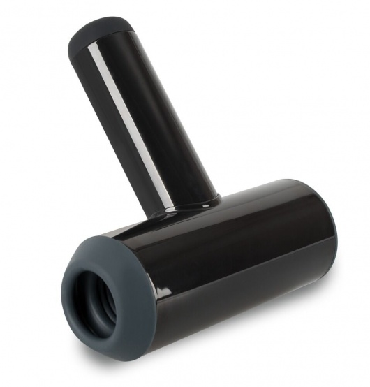 Черный мастурбатор с удобной ручкой Masturbator with 2 Functions - Orion - в Невинномысске купить с доставкой