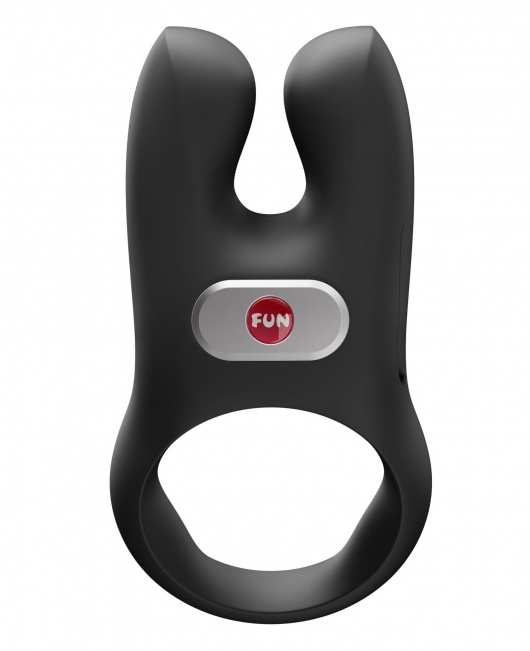 Черное эрекционное виброкольцо Nos - Fun Factory - в Невинномысске купить с доставкой