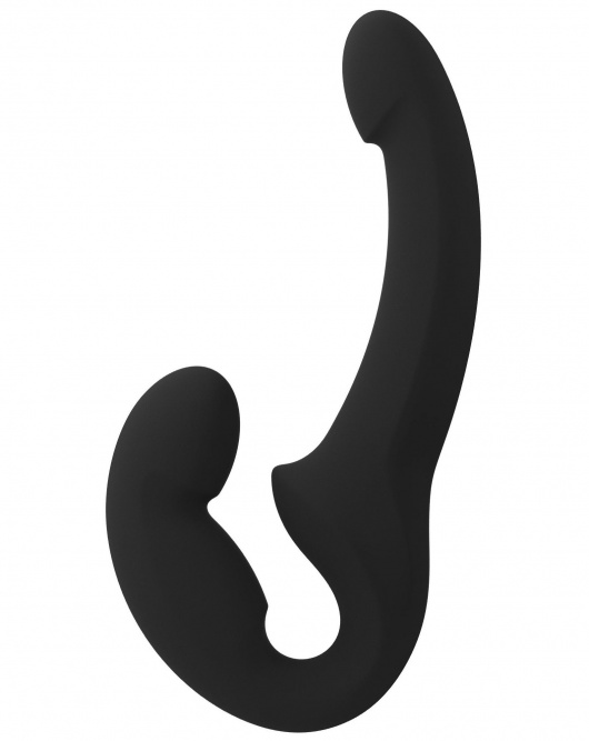 Черный безремневой страпон Share Lite - Fun Factory - купить с доставкой в Невинномысске