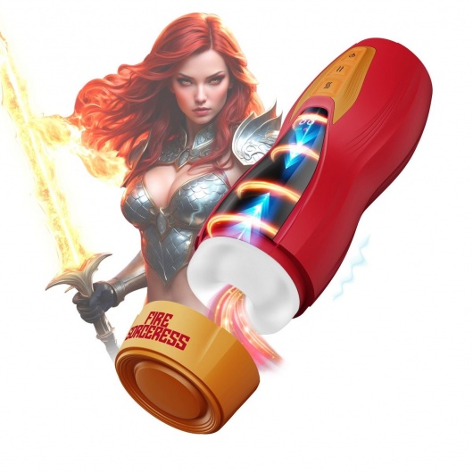 Интерактивный мастурбатор Solara с нагревом, вибрацией и поступательными движениями - Shots Media BV - в Невинномысске купить с доставкой