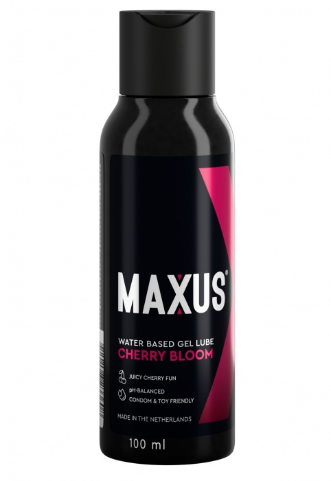 Лубрикант на водной основе MAXUS Cherry Bloom - 100 мл. - Maxus - купить с доставкой в Невинномысске