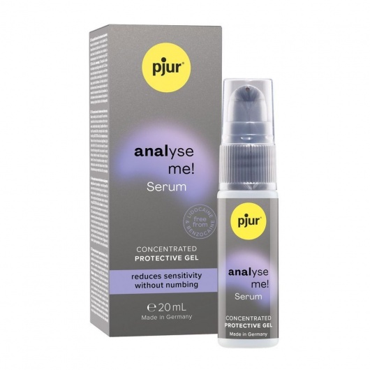 Расслабляющая анальная сыворотка pjur Analyse Me Serum - 20 мл. - Pjur - купить с доставкой в Невинномысске