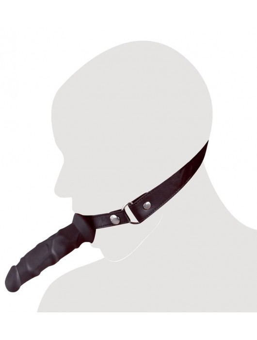 Кляп с наружным фаллоимитатором Knebel mit Dildo - Orion - купить с доставкой в Невинномысске