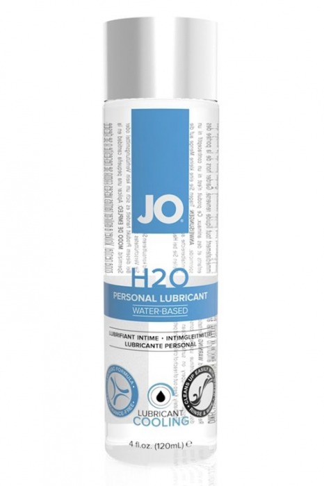 Охлаждающий лубрикант на водной основе JO Personal Lubricant H2O COOLING - 120 мл. - System JO - купить с доставкой в Невинномысске