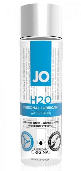 Нейтральный лубрикант на водной основе JO Personal Lubricant H2O - 240 мл. - System JO - купить с доставкой в Невинномысске