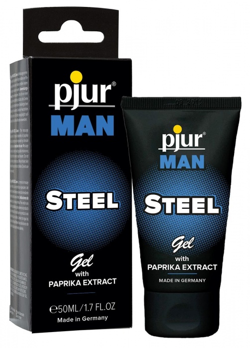 Эрекционный гель для пениса pjur MAN Steel Gel - 50 мл. - Pjur - купить с доставкой в Невинномысске