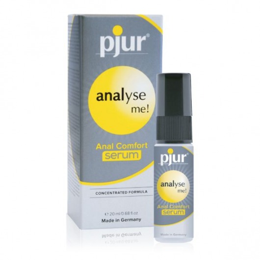 Анальный спрей pjur ANALYSE ME Serum - 20 мл. - Pjur - купить с доставкой в Невинномысске