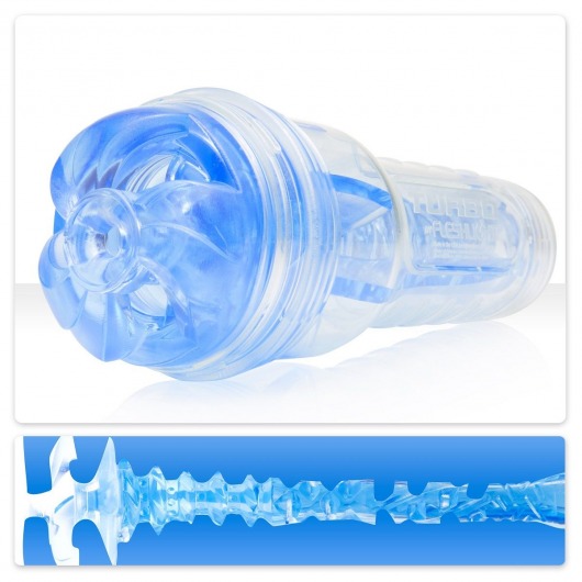 Мастурбатор Fleshlight Turbo - Trust Blue Ice - Fleshlight - в Невинномысске купить с доставкой